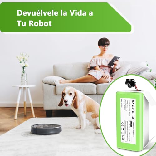 Miniatura 7 de 14.4v 2600mah Batería Repuesto Compatible Con Conga Excellence 1090 990 999 950 1790 1990, Batería De Reemplazo Para Ikohs Netbot S14 S15, Eufy Robovac 11 11s 30 35c, Ecovacs Deebot N79 N79s Dn622