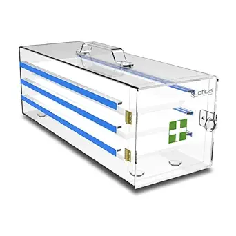 Otica Formalin Chamber Premium Quality with 5 mm Thick Material (30 inch with 3 Trays)