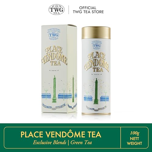 تي دابليو جي تي | بليس شاي فيندوم | شاي اخضر | المكسرات والفواكه الاستوائية | علبة هوت كوتور | 100 غرام | مجموعة هدايا