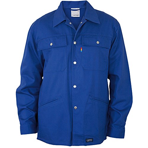 Carson Classic Workwear Arbeitsjacke aus verstärkter Baumwolle, 1 Stück, 52, royal, CVC710.RO Cover