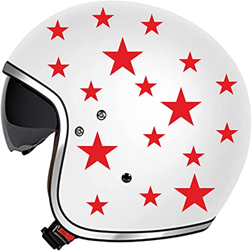 Adesivi casco moto bici stella star accessori moto tuning personalizzato unisex COD.C0007