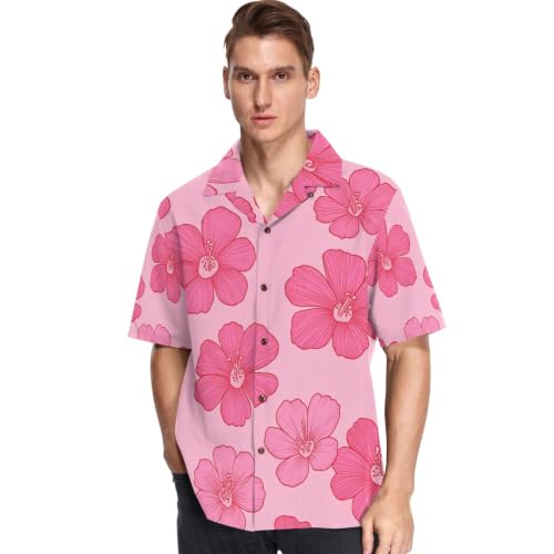 Chemise hawaïenne tie-dye en tissu doux pour homme et fille