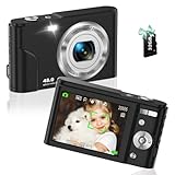 Digital Camera, Upgraded 48MP Autofocus FHD 1080P Small Digital Camera for Kids Video Camera with 32