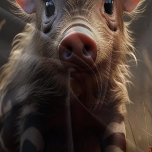 Housse de couette sans boutons Warthog 135x200 avec zip pour lit simple