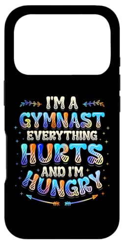 Gymnast Everything Hurts And I'm Hungry �ʔ����̑� �X�}�z�P�[�X iPhone 17 Pro �p