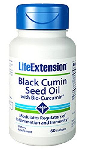 Black Cumin Seed Oil with Bio-Curcumin 60 softgels-Pack-2