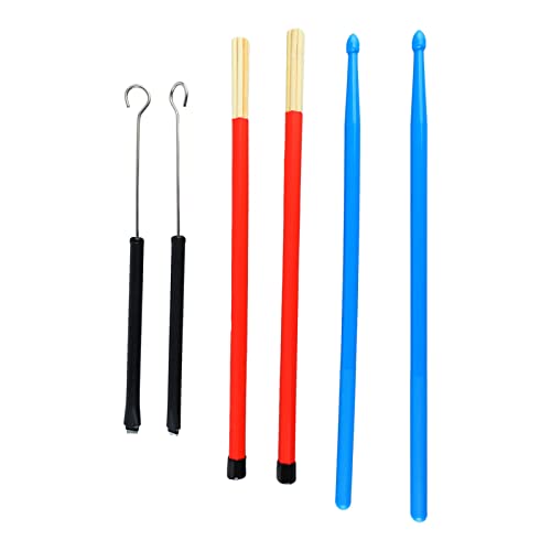 Set de Baquetas de Nylon con Agarre Cómodo para Práctica miniatura 6