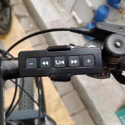 Botón de medios de automóvil con control remoto Bluetooth para llamadas 6