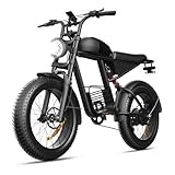 Sutyztsis Electric Bike for Adults, 1500W Ebike 48V 20AH E Bike 34MPH 47Miles 20' Fat Tire Adult Electric Bicycles, 3 Modes Electric Dirt Bike, All-Terrain Off-Road Motorcycle