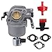XingLi 699807 Carburetor Fit for Briggs & Stratton 697722 491026 4045A7 401577 406577 407577 4025A7-0224 4035A7-0409 20HP Toro 74591 74592 74704 Lawn Mower
