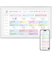 BQQJDD 15.6 Inch Digital Calendar, 2025 Planner & Chore Chart, 32GB WiFi Smart Organizer, HD Touc...
