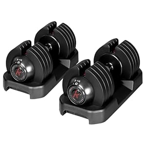 Adjustable Dumbbells Set of 2,Free Weights Dumbbells Set,52 lbs pair for Men/Women Gym Equipment for Home Strength Training Equipment(2 Box)