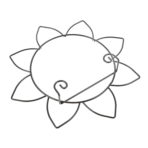 Alipis Wall-mounted Iron Art Display Rack for Plates and Bowls Elegant Artwork Hanging Stand and Stylish Holder for Home Mall and Showcase for Organizing Decor