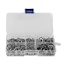 Produktbild 300 stücke m3 / m4 / m5 / m6 / m8 / m10 interner gezackter sperrscheibe edelstahl lagerklammer haltungsring dichtungen DUO ER