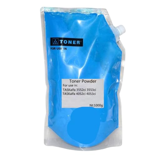 Toner cyan de recharge 1000g pour imprimantes 3552ci 3553ci 4052ci 4053ci