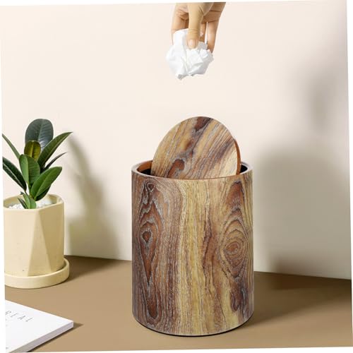 Cabilock caneca de basura rectangular con tapa miniatura 4