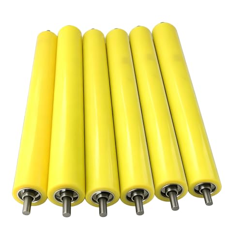 Rouleaux de convoyeur de 3,5 cm roues de support en acier matériel manutention de charge