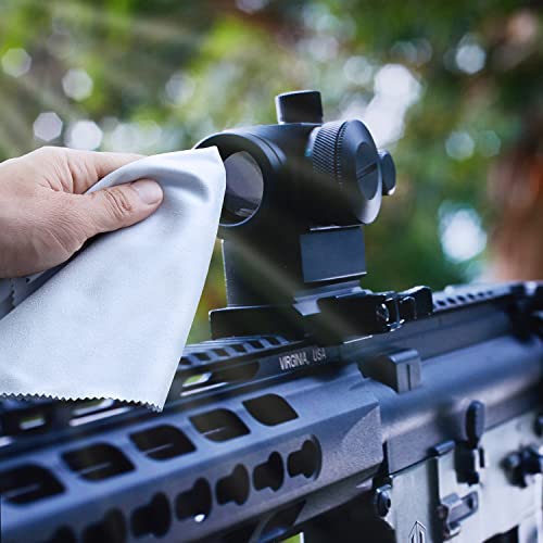 1000Pcs Gun Cleaning Patches, Brifire Gun Cleaning Cloth With Silicone - Square 9Mm Cleaning Patches Minimal Lint, Gun Cleaning Rags Wipes For Most Caliber Gun Firearm Pistol Rifle 30/.308/7.62 #TOP4