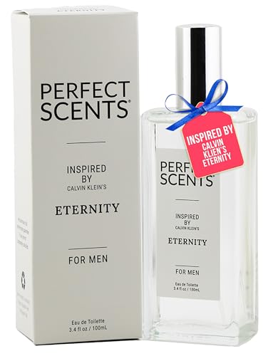 Perfect Scents Fragrances, Inspired by Cal.vin K.lein’s Eterni.ty, Men’s Eau de Toilette, CLEAN, Vegan, Paraben-Free, Never Tested on Animals, 3.4 Fluid Ounces