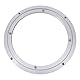 Milltrip 10 Zoll Aluminium Drehteller - 360° Drehbar mit Glatten Kugellagern, Drehtisch Drehplatte für Esstisch, Kuchen Dekorationen, TV-Racks (Ø 25cm)