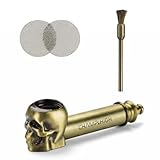 pfeifer brown Set di 3 pipe in metallo da 8,5 cm, progettate per garantire stabilità e affidabilità, perfette per viaggi e momenti di relax con un design elegante e compatto.