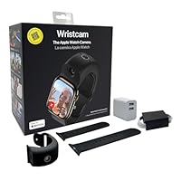 Wristcam, Smart Dual Camera Band per Apple Watch (certificato Apple MFi), sensore da 8 MP, video...