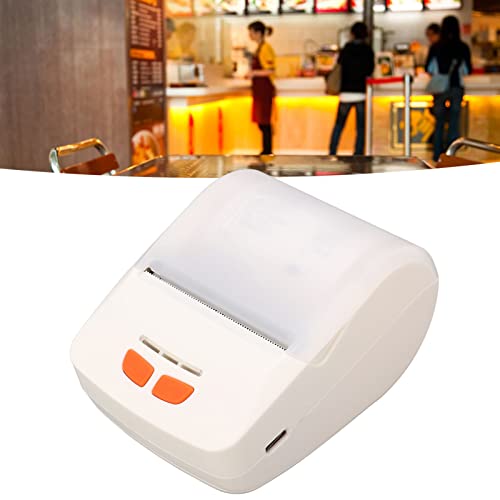 Image of Thermal Printer, Dual Mode 4.0 USB Wireless Receipt Printer High Speed Portable POS with Multi-System Compatibility for iOS Restaurant Retail
