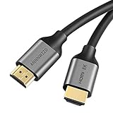 Cable de cable de cobre HDMI 8K,permite conectar desde su dispositivo fuente HDMI a su pantalla HDMI 4K u 8K, disfrutar de la experiencia definitiva de ultra alta definición de la pantalla grande, apto para PC portátil, PS4, reproductor de Blu-Ray, Fire TV, etc. Fuente, HDTV HDMI, monitores, proyectores como pantalla.