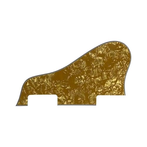 サウンドホールピックアップ ギターピックガード 穴なし ショート ジャズ アーチトップ ギターピックガード アコースティックギターピックガード(H)