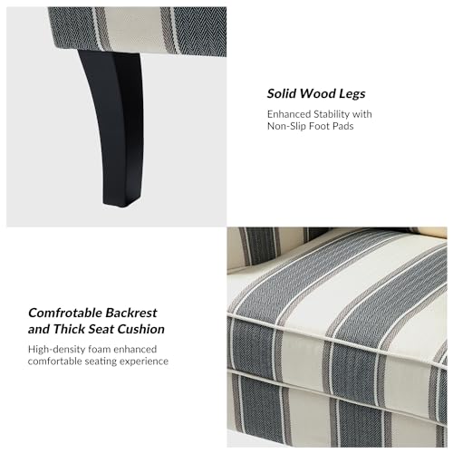 Sillón Moderno Plegable Negro miniatura 5