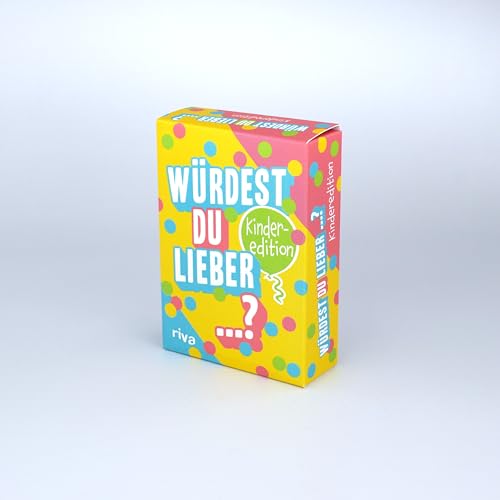 Würdest du lieber ...? – Die verrückte Edition für Kinder: | Das Original. Der Spieleklassiker für Kindergeburtstage. Tolles Geschenk zum Geburtstag und Weihnachten. Ab 6 Jahren