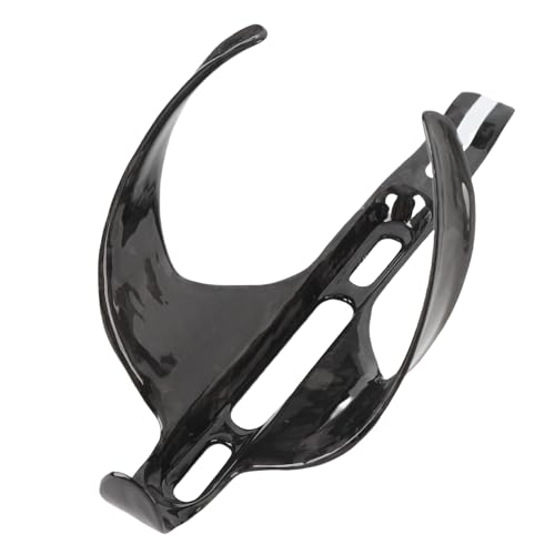 Vvikizy Portabotellas de Fibra de Carbono para Bicicleta, Jaula para Bebidas Duradera y Ligera para Ciclismo y Desplazamientos, 15g