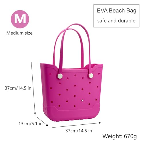 Waterproof Large Rubber Tote Bag for Men & Women | Beach, Pool, Boat, Sports