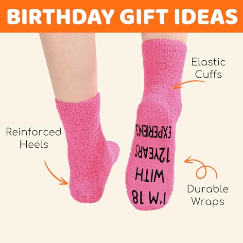 HAPPYPOP 30th Birthday Gifts Ideas for Men - Socks for 30 Year Olds Women Men 5