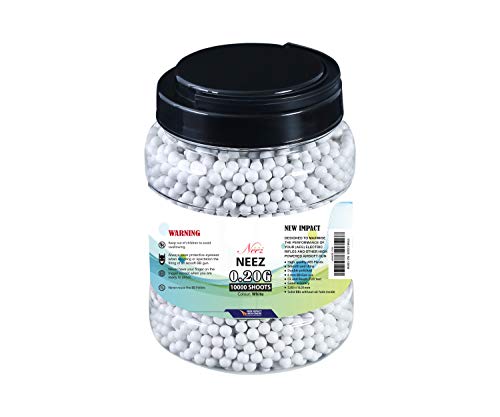  NEEZ Billes d'Airsoft Recharge Balles 6mm 0.20...