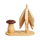 Solution gain de place pratique : Le dessous de plat propose une solution économe en espace avec sa fonctionnalité empilable, permettant aux utilisateurs de maximiser l'efficacité du rangement et de conserver un environnement de cuisine ordonné. Parfait pour une utilisation quotidienne ou lors de réceptions, il facilite le maintien d'un espace de stockage optimisé et accessible sans encombrement.