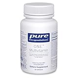 Pure Encapsulations O.N.E. Multivitamin - Once Daily Multivitamin with Antioxidant Complex Metafolin, CoQ10, and Lutein to Support Vision, Cognitive Function, and Cellular Health* - 30 Capsules