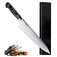 Amazon | Utaki 剣型牛刀包丁 67層ダマスカス 切付型包丁 VG-10