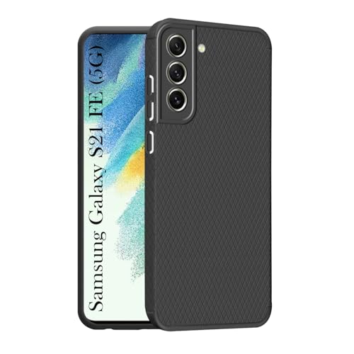 Image of Jkobi Back Cover Case for Samsung Galaxy S21 FE 5G (Liquid Silicone | Side Grip | Camera Protection)