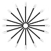 JOVANA 500X Disposable MakeUp Lip Brush Lipstick Gloss Wands Applicator Perfect Make Up Tool