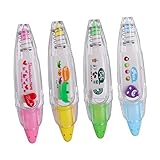 FUNOMOCYA Diy Correction Tape for Scrapbooking Decorative Tape Yellow for Diary School Office Easy to Apply