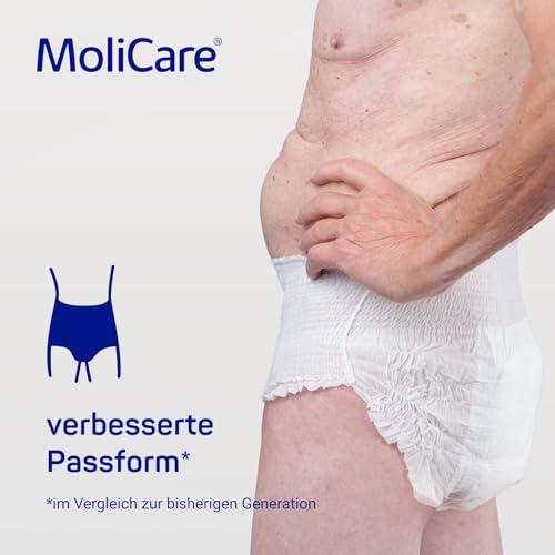 Inkontinenzhosen für Männer Molicare Premium Mobile 10 Tropfen Größe M