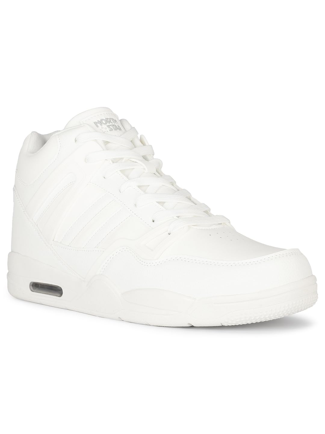 North Star Mens Sneaker Eddy in Silver (B0CZ7RJ2BY) Amazon Price History, Amazon Price Tracker