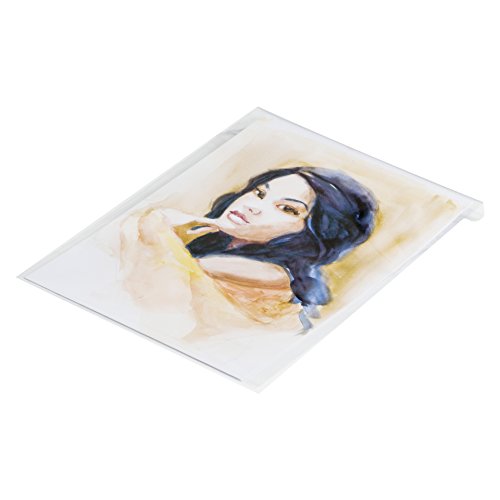 Image of Creative Mark Krystal Seal Art and Photo Bags - Resealable Archival Storage Bags Art Sleeves Plastic Bag Used For Protecting Artwork Resealable With Adhesive Strip - [25 Pack - 16 x 20 inch]