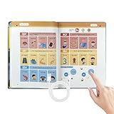 Livre parlant de mots en anglais – Jouet interactif de lecture phonétique et vocabulaire, livre parlant pour apprendre l'anglais – Pour les voyages, la voiture, la salle de classe, le conte