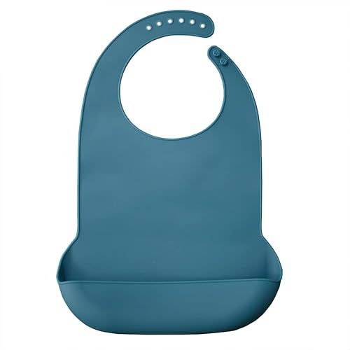 Adult Bib Waterproof Clothing Protector Washable Silicone Adult Bib For