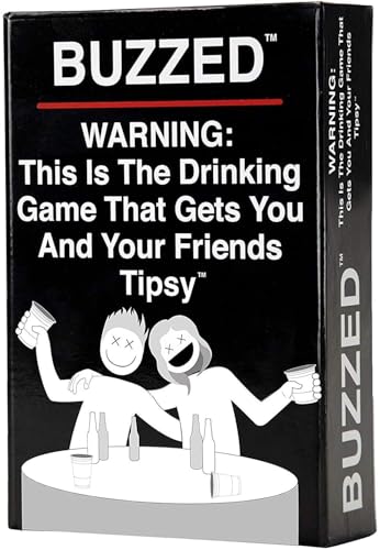 Image of Buzzed Party Card - Fun Social Activity for Friends & Adults | Hilarious Icebreaker for Game Nights, Parties & Gatherings