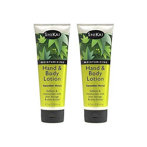 ShiKai Hand & Body Lotions Cucumber Melon 8 fl. oz. (a) - 2pc