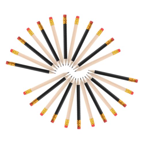 COOPHYA 144個 ゴルフ 鉛筆 消しゴム 鉛筆 バルク ハーフ お絵かき 鉛筆 バル