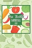  Mis Recetas Favoritas: Espacio para foto - Cuaderno para recetas de cocina - Recetario de cocina en blanco - Libreta para recetas de cocina (Cuadernos Recetas)